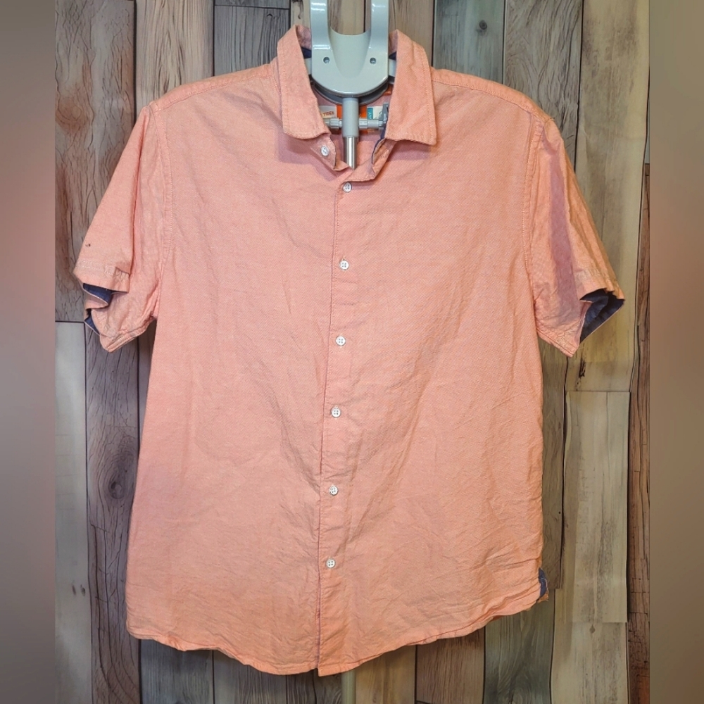 Free Planet Mens Button down size Large